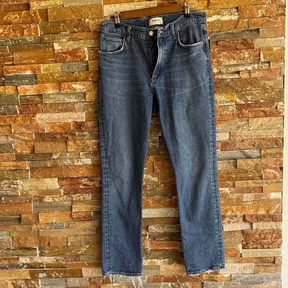 AGOLDE Lyle Jeans Size 29 Organic Cotton Elastane Blend Zip Fly #A9023C-1370